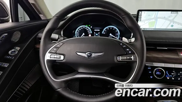 Genesis G80 (RG3) 2023 Черный из Кореи, фото 4