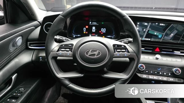 Hyundai The New Avante (CN7) 2023 Черный из Кореи, фото 4