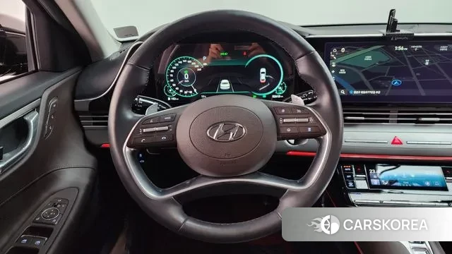 Hyundai The New Grandeur IG Hybrid 2020 Черный из Кореи, фото 4