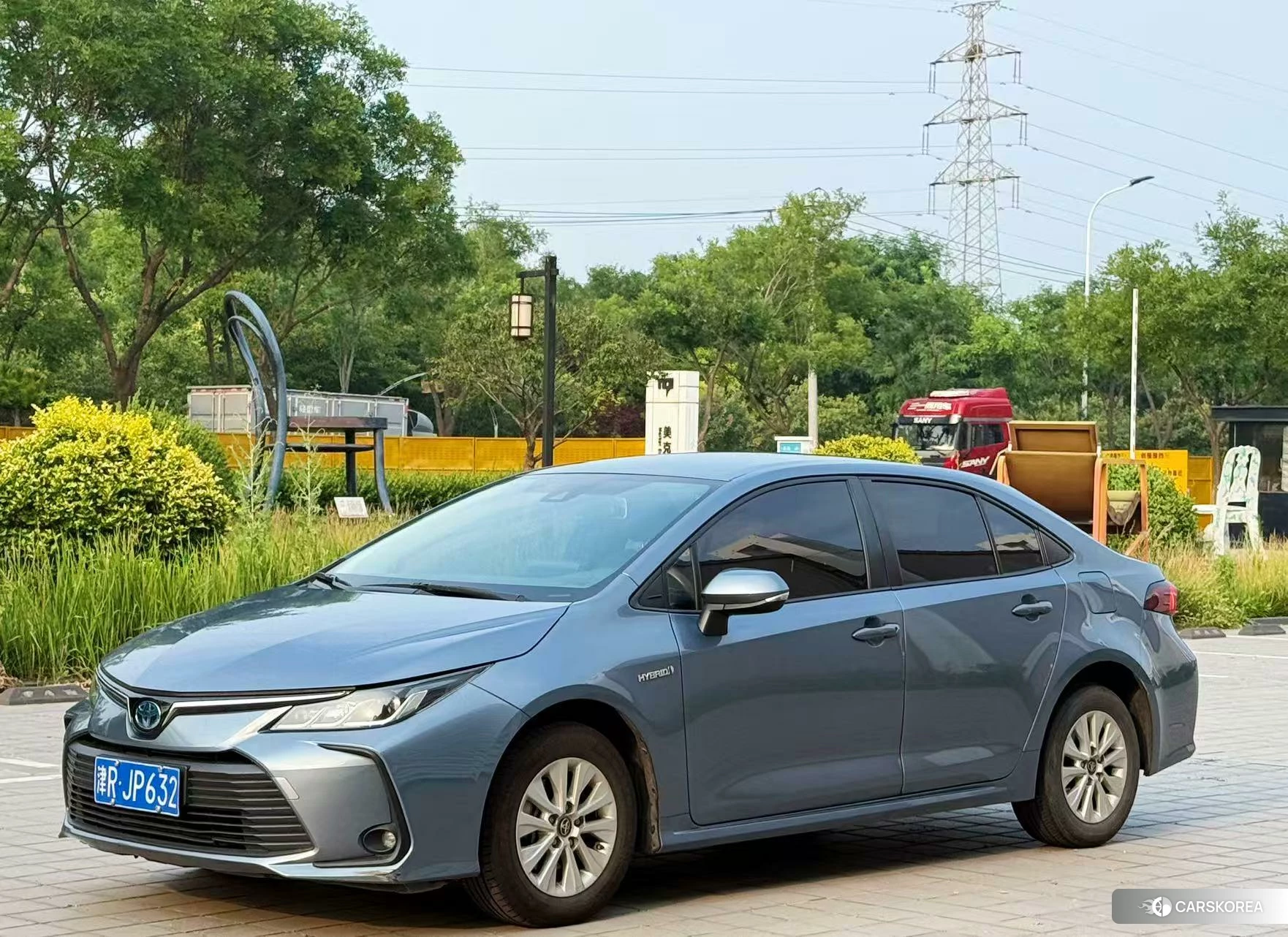 Toyota Corolla 2020 Синий из Китая, фото 4