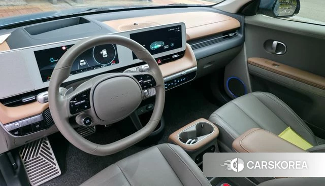 Hyundai Ionic 5 2021 Небесно-голубой из Кореи, фото 4