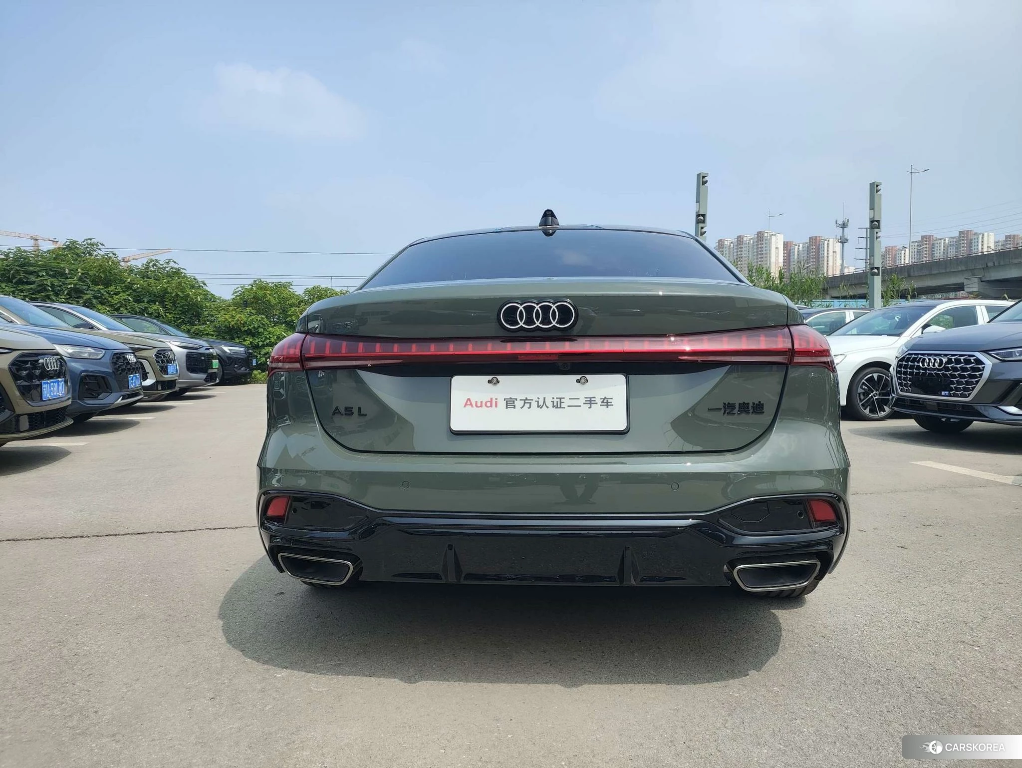 Audi A5L 2025 Зеленый из Китая, фото 4