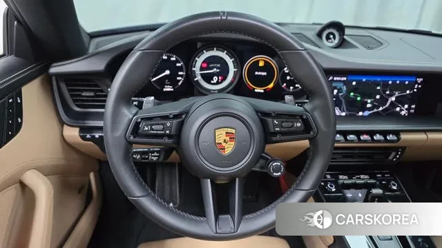 Porsche 911(992) 2022 Серебристо-серый из Кореи, фото 4