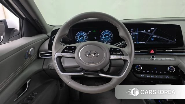 Hyundai Avante (CN7) 2022 Белый из Кореи, фото 4