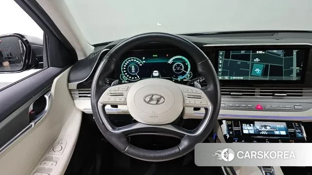 Hyundai The New Grandeur IG Hybrid 2021 Серый из Кореи, фото 4