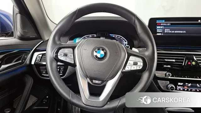 BMW 5 Series (G30) 2021 Синий из Кореи, фото 4