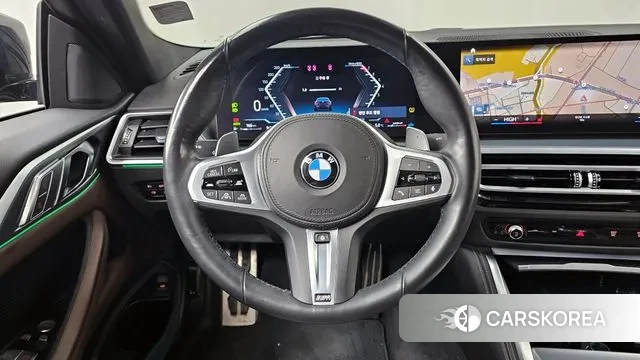 BMW 4 Series (G22) 2024 Черный из Кореи, фото 4