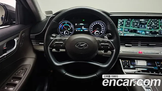 Hyundai The New Grandeur IG Hybrid 2020 Серый из Кореи, фото 4