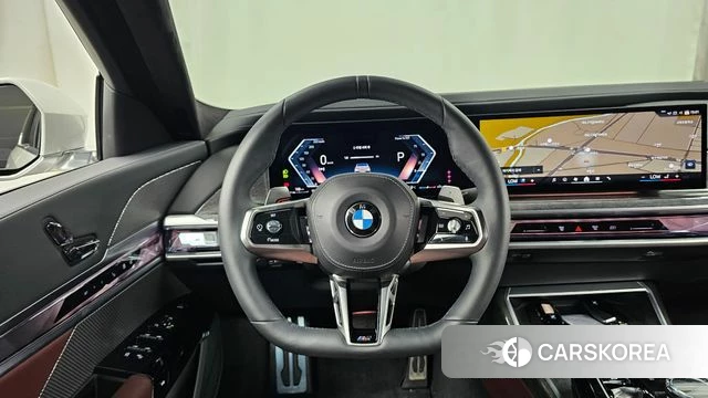 BMW 7 Series (G70) 2022 Белый из Кореи, фото 4