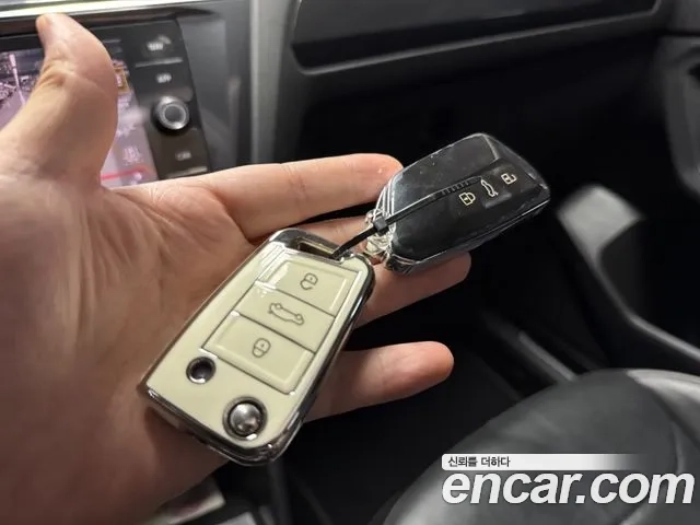 Volkswagen Tiguan Allspace 2018 Синий из Кореи, фото 4