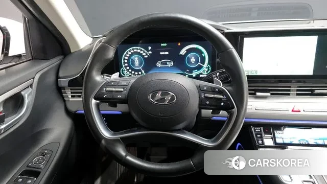 Hyundai The New Grandeur IG Hybrid 2022 Белый из Кореи, фото 4