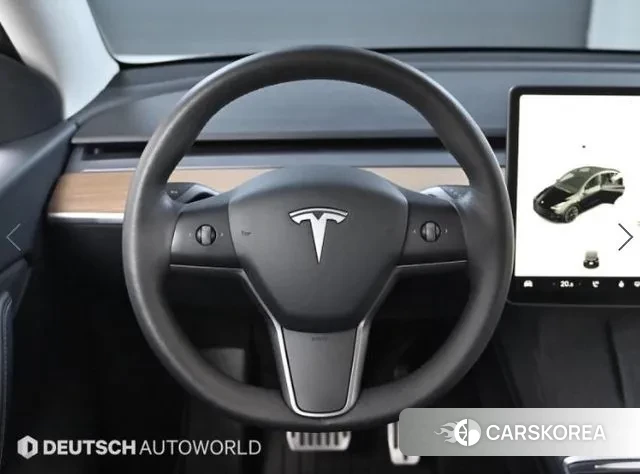 Tesla Model Y 2021 Черный из Кореи, фото 4