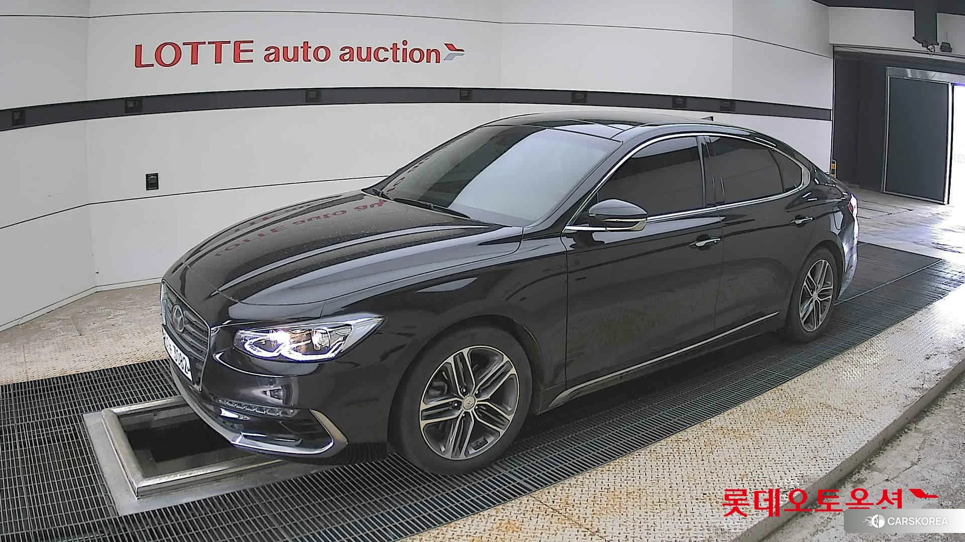 Hyundai Grandeur 2018 Черный из Кореи, фото 4