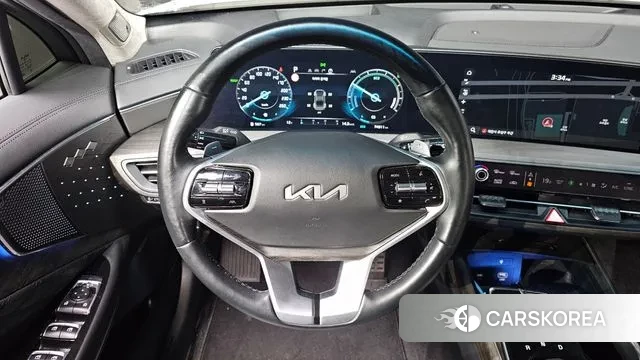 Kia K8 Hybrid 2023 Белый из Кореи, фото 4