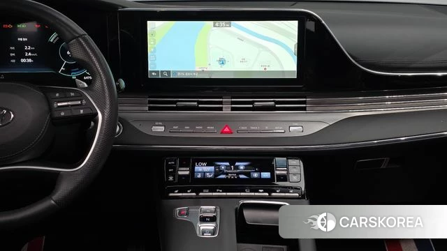 Hyundai The New Grandeur IG Hybrid 2021 Черный из Кореи, фото 4