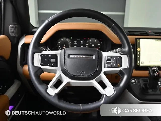 Land Rover Defender (L663) 2022 Черный из Кореи, фото 4