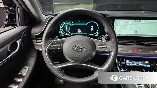 Hyundai The New Grandeur IG Hybrid 2022 Черный из Кореи, фото 4