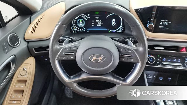 Hyundai Sonata Hybrid (DN8) 2019 Черный из Кореи, фото 4