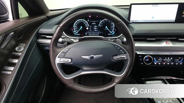 Genesis G80 (RG3) 2022 Синий из Кореи, фото 4