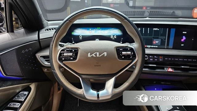 Kia K8 Hybrid 2022 Черный из Кореи, фото 4