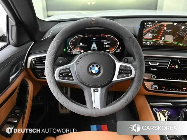 BMW 5 Series (G30) 2023 Белый из Кореи, фото 4