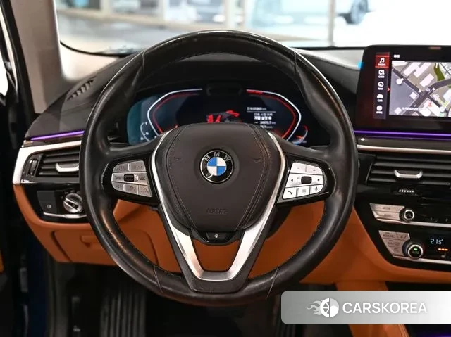 BMW 5 Series (G30) 2020 Синий из Кореи, фото 4