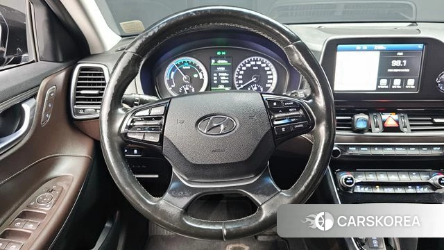 Hyundai Grandeur IG Hybrid 2018 Черный из Кореи, фото 4