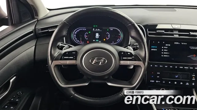 Hyundai Tucson Hybrid (NX4) 2021 Серый из Кореи, фото 4