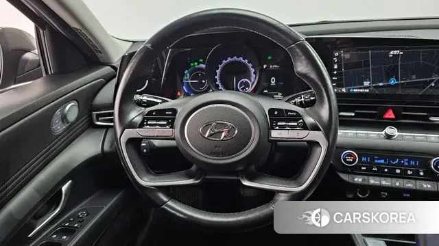 Hyundai Avante Hybrid (CN7) 2022 Серый из Кореи, фото 4