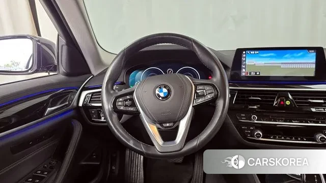 BMW 5 Series (G30) 2019 Черный из Кореи, фото 4