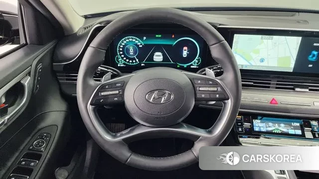 Hyundai The New Grandeur IG Hybrid 2022 Черный из Кореи, фото 4