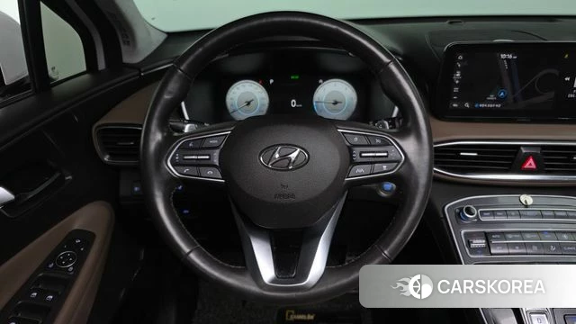 Hyundai The New Santa Fe 2021 Белый из Кореи, фото 4