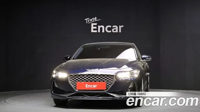 Genesis G70 2018 Синий из Кореи, фото 4