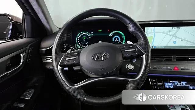 Hyundai The New Grandeur IG Hybrid 2022 Черный из Кореи, фото 4