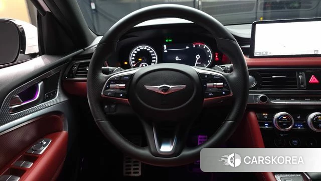 Genesis The New G70 2021 Белый из Кореи, фото 4