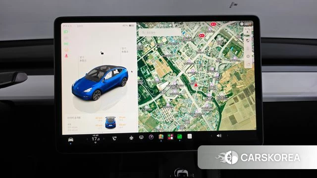 Tesla Model Y 2024 Синий из Кореи, фото 4