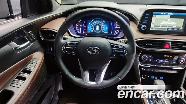 Hyundai Santa Fe TM 2020 Черный из Кореи, фото 4