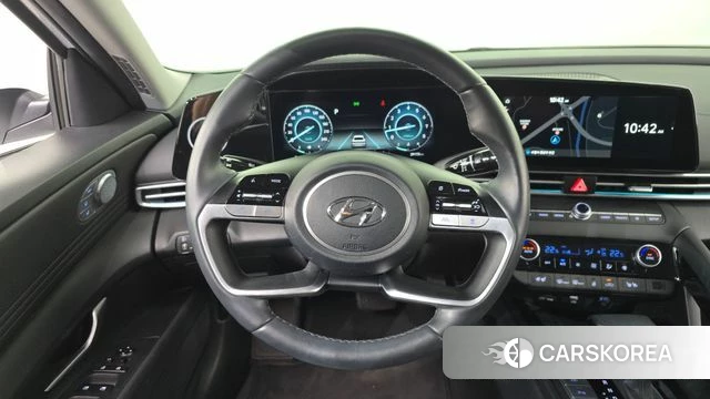 Hyundai Avante (CN7) 2022 Белый из Кореи, фото 4