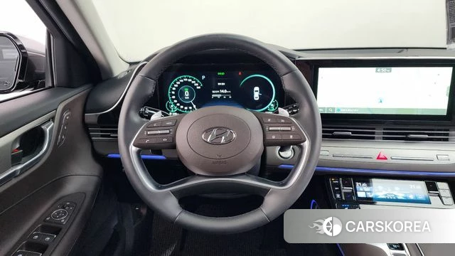 Hyundai The New Grandeur IG Hybrid 2021 Серый из Кореи, фото 4