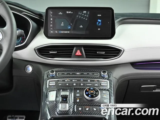 Hyundai The New Santa Fe 2023 Белый из Кореи, фото 4