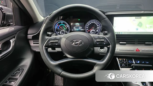 Hyundai The New Grandeur IG Hybrid 2021 Серый из Кореи, фото 4