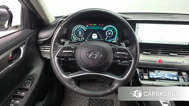 Hyundai The New Grandeur IG Hybrid 2021 Белый из Кореи, фото 4