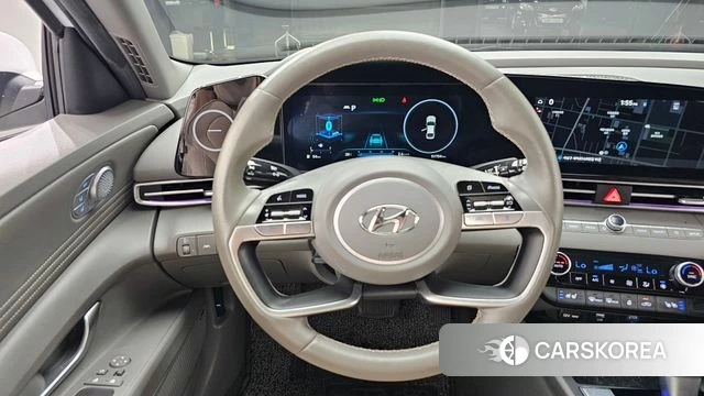 Hyundai Avante (CN7) 2023 Белый из Кореи, фото 4
