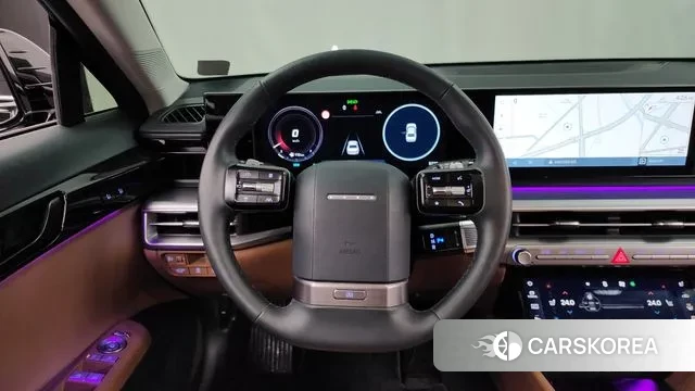 Hyundai Grandeur Hybrid (GN7) 2023 Черный из Кореи, фото 4