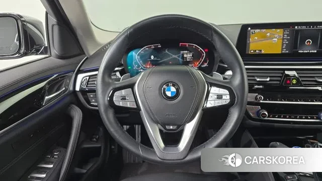 BMW 5 Series (G30) 2020 Черный из Кореи, фото 4