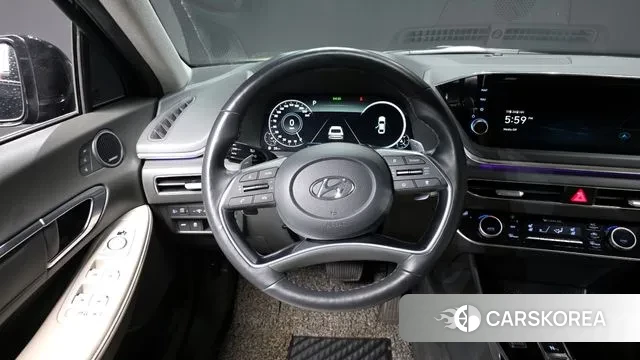 Hyundai Sonata (DN8) 2019 Черный из Кореи, фото 4