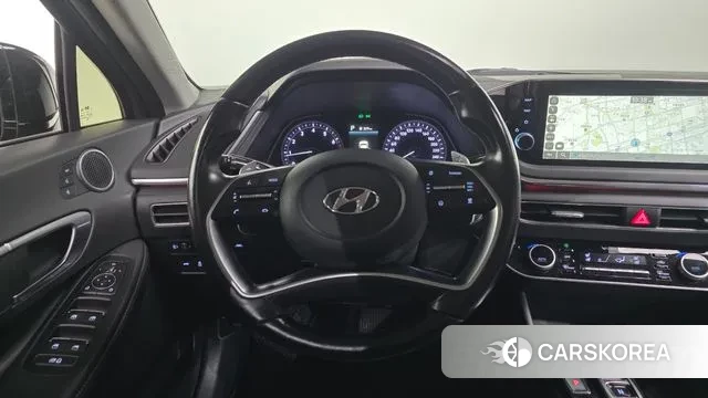 Hyundai Sonata (DN8) 2021 Серебристо-серый из Кореи, фото 4