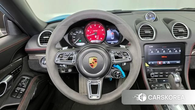 Porsche 718 Boxster 2018 Синий из Кореи, фото 4