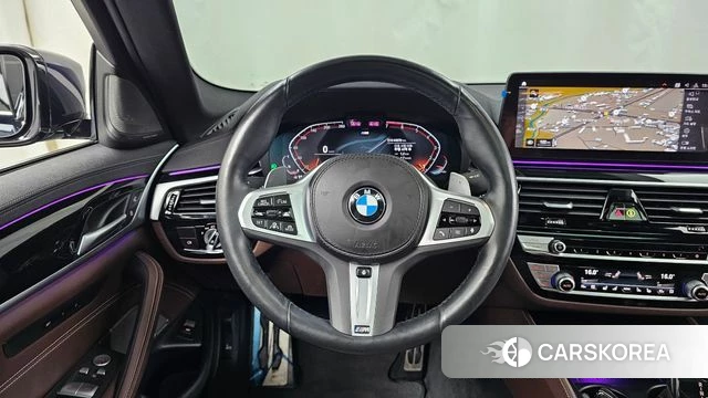 BMW 5 Series (G30) 2022 Черный из Кореи, фото 4