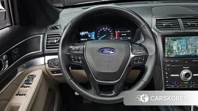 Ford Explorer 2019 Белый из Кореи, фото 4